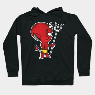 Lil' Devil Tattoo Design Hoodie